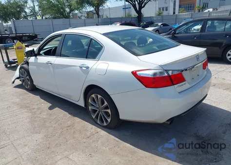 2013 Honda Accord Sport from USA, damaged, VIN 1HGCR2F5XDA219518